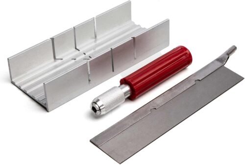 SMB Precision Metal Mitre Box With Razor Saw (1/4/10/100) (1)