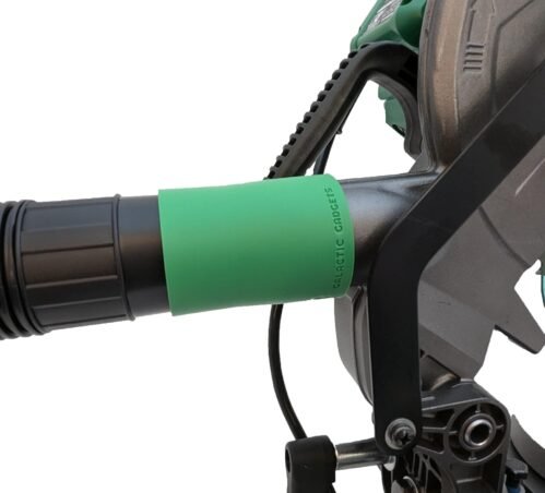 Vacuum Adapter for Metabo HPT and Hitachi Miter and Chop Saws – Galactic Gadgets (2-1/2in – Green)