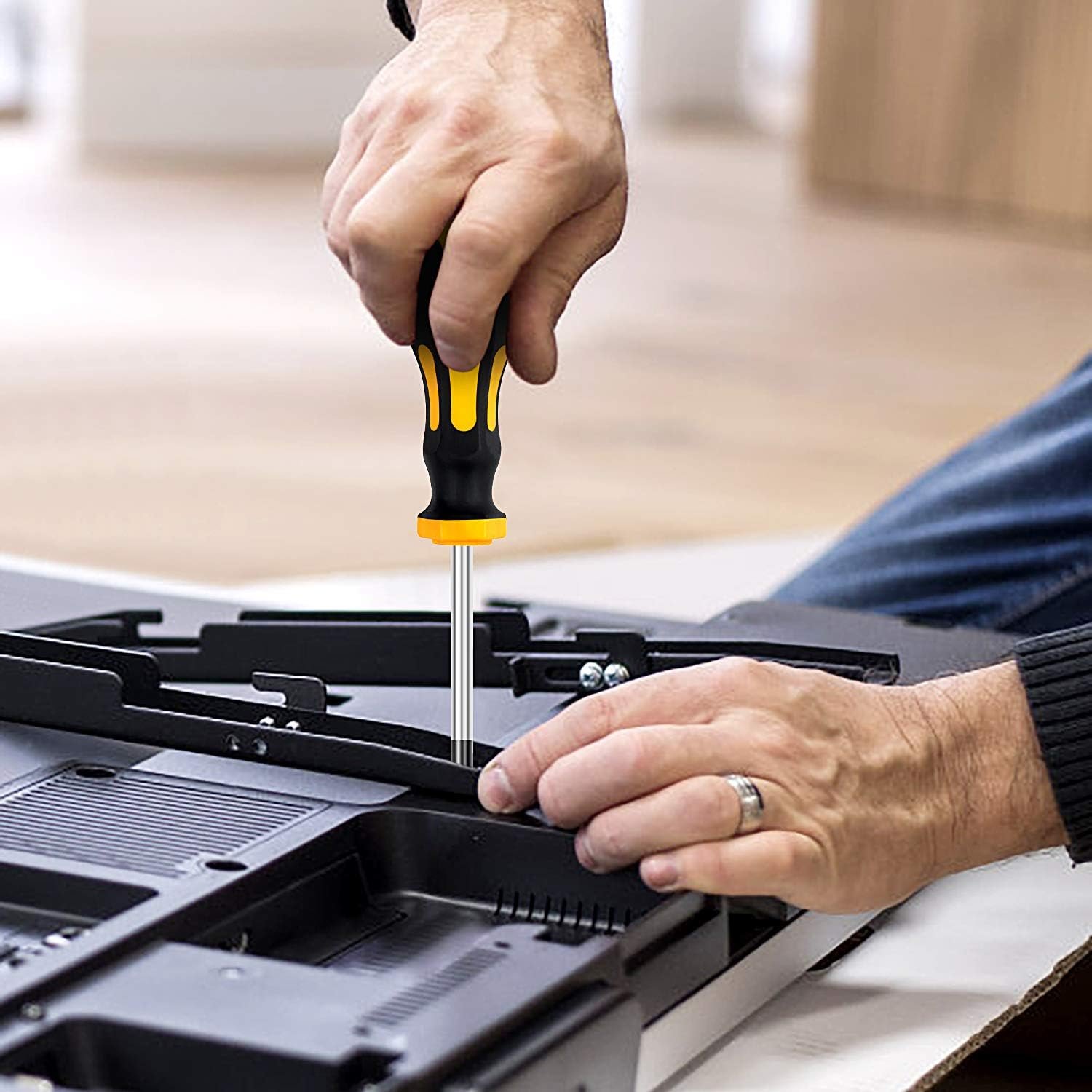 Magnetic Screwdrivers Set with Case, Amartisan 43-piece Includs Slotted, Phillips, Hex, Pozidriv,Torx and Precision Screwdriver Set, Magnetizer Demagnetizer Tools, Tools for Men - Image 10