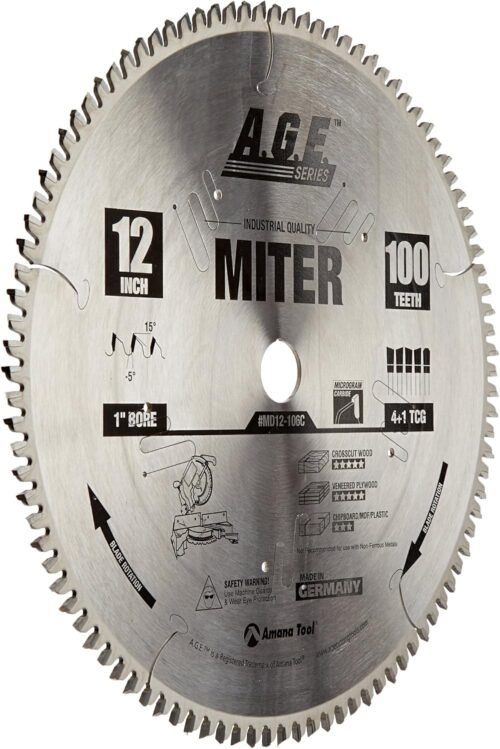 A.G.E. Series – Heavy Miter 12″ X 100 4+1 1″Bore (MD12-106)